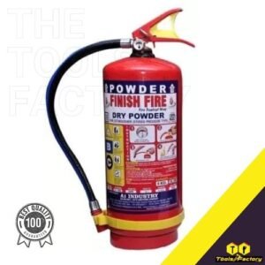 Iron ABC Fire Extinguisher 6kg, Red Fire Extinguisher Mount