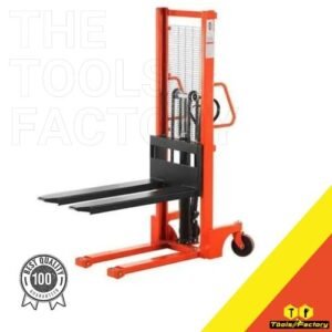 Mild Steel Fixed Forks Hand Pallet Stacker