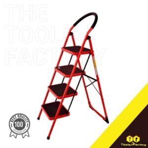 Safety Steel Ladder With Handrail