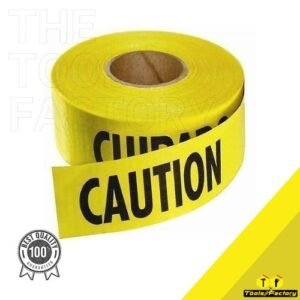 Adhesive PVC Yellow Caution Tape