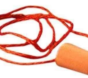 3M 29dB Polyurethane Foam Corded Orange Earplugs, 1110 (Pack of 30)