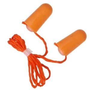 3M PVC & PU Foam Orange Ear Plug with Corded Noise Reducing, 1110 (Pack of 100)