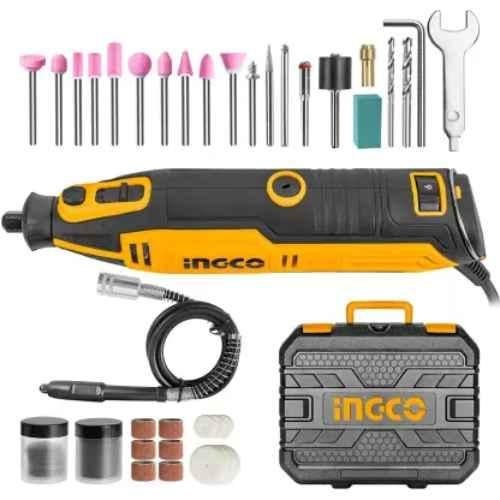 Ingco MG 13328 130W Mini Grinder Rotary Tool Kit with 110 Pcs Accessories 1 Ingco MG 13328 130W Mini Grinder Rotary Tool Kit with 110 Pcs Accessories
