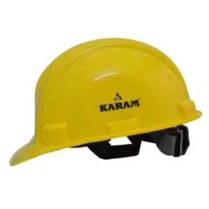 Karam Yellow Safety Helmets, PN-521 (Pack of 10)