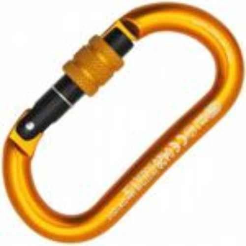 Kong 730ONO6AOKK Aluminium Alloy Orange & Black Oval Carabiner 1 Kong 730ONO6AOKK Aluminium Alloy Orange & Black Oval Carabiner