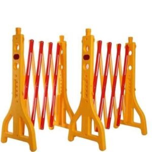 Ladwa 8.3ft Compact Space Saving Expandable Barricade, LSI-BARRICADE-P2-N (Pack of 2)