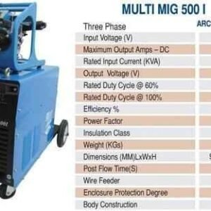 Stamp Bridge MULTI MIG 500I 415V Three Phase MIG Welding Machine