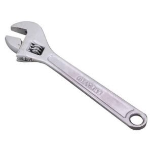 Stanley 10 inch CRV Steel Chrome Plated Adjustable Spanner, STMT87433-8