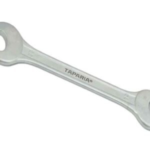 Taparia 12x13mm Chrome Plated Double Ended Spanner, DEP
